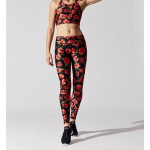 Terez Tall Band Legging Poppies